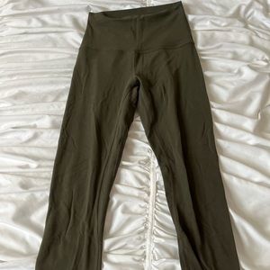 Lululemon Olive Leggings 25”
